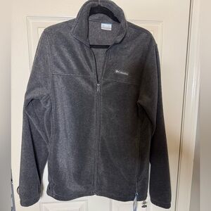 Columbia Men's Dark Gray Fleece Jacket